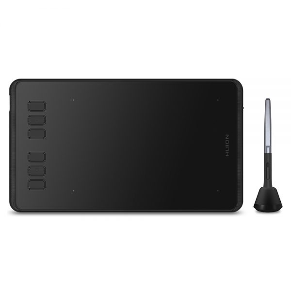 huion h640p pen tablet drawing pad with battery-free stylus