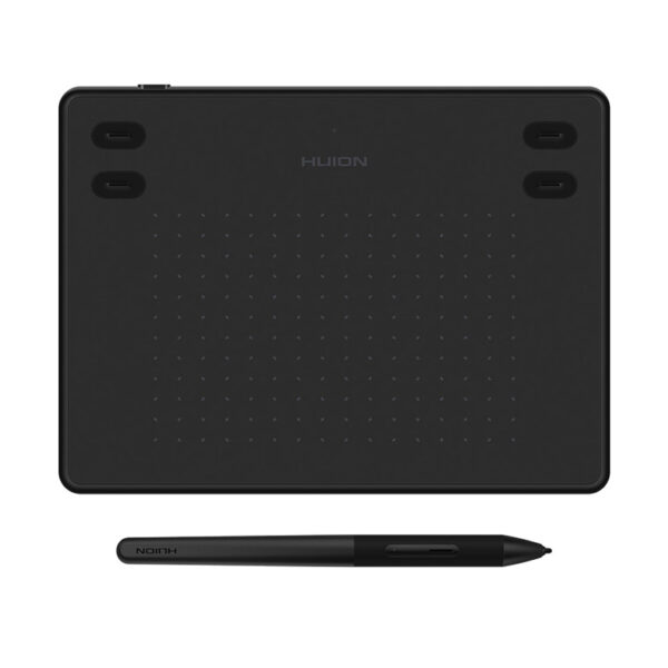Huion RTE-100 drawing pad with battery free stylus